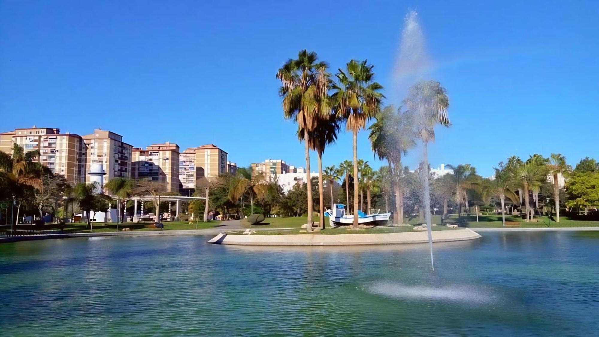 Duplex Huelin I & Beach Malaga Bagian luar foto