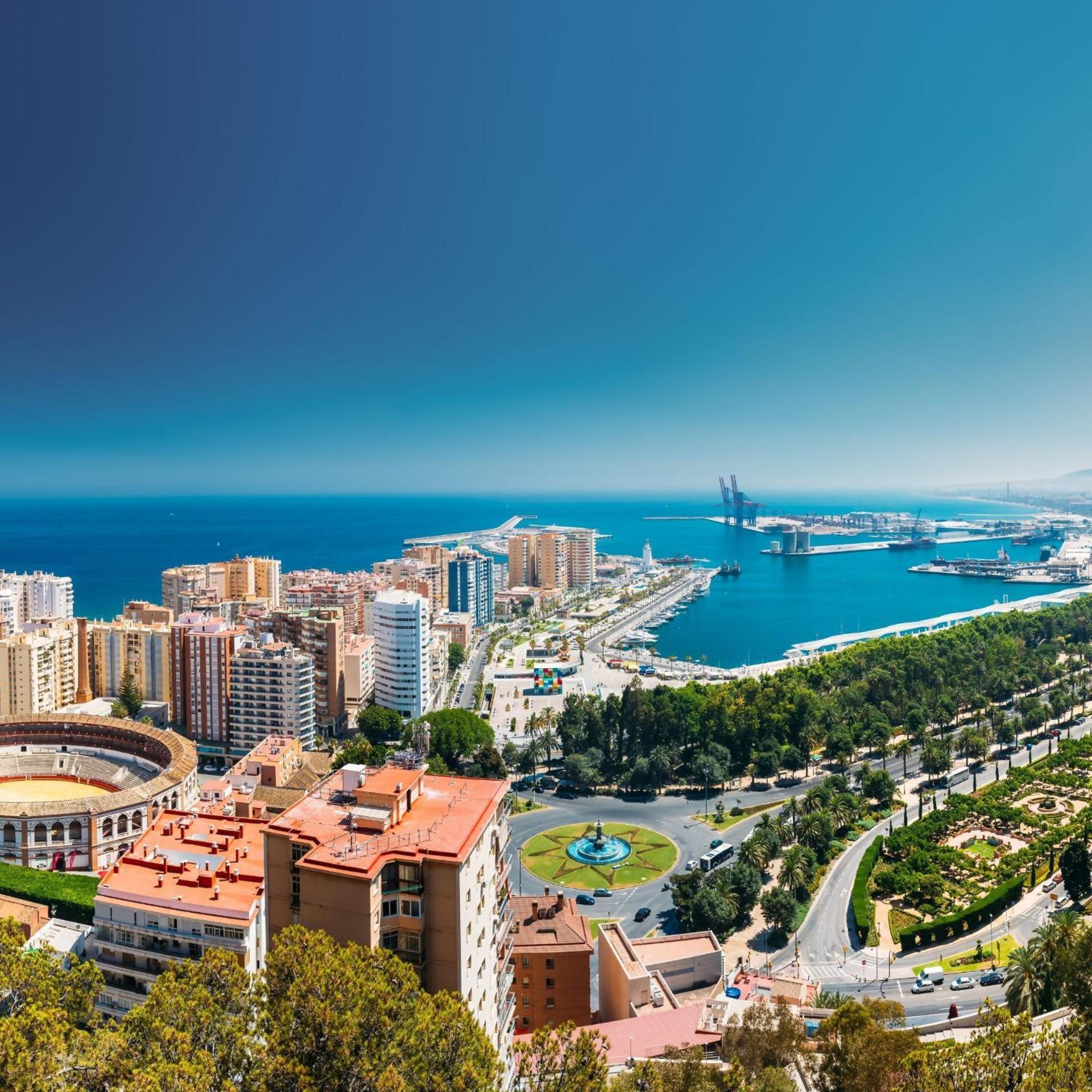Duplex Huelin I & Beach Malaga Bagian luar foto